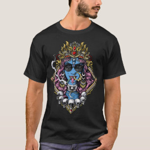 Camiseta Kali Deusa Hindu Hippie