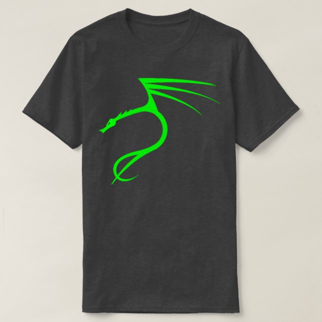 Camiseta Kali linux Green (Frente do Design)