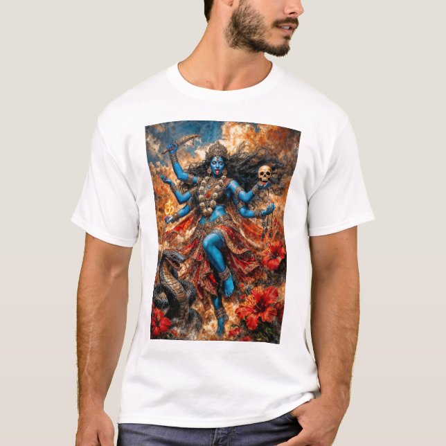 Camiseta Kali Ma Fantasy Illustration (Frente)