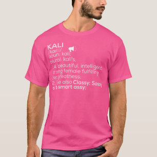 Camiseta Kali Nome Kali Definição Kali Nome de Mulher Kali