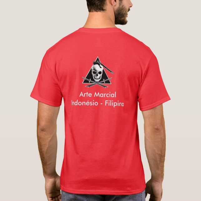 Camiseta Kali Silat - Arte Marcial Indonésio FIlipina (Verso)