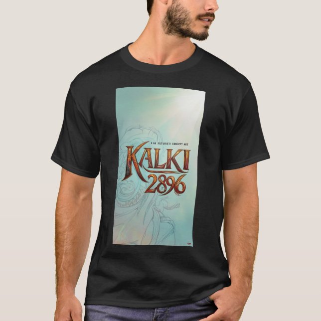 Camiseta Kalki 2896 - Epic Sci-Fi Typografia T-Shirts (Frente)