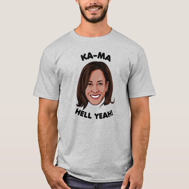 CAMISETA KAMA-HELL YEAH KAMALA HARRIS 2020 (Frente)