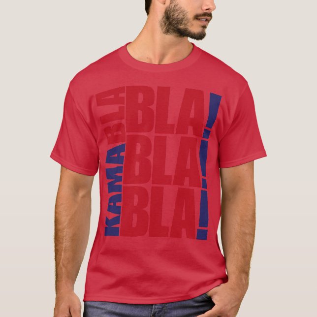 Camiseta Kamabla Blah Blah For Election 2024 (Frente)
