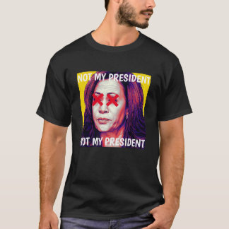 Camiseta Kamal Harris NÃO MEU PRESIDENTE 2 XX