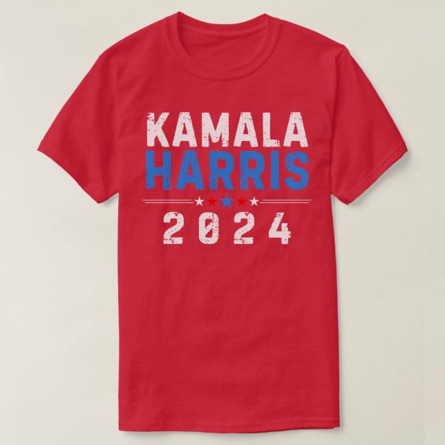 Camiseta Kamala 2024 17 (Frente do Design)
