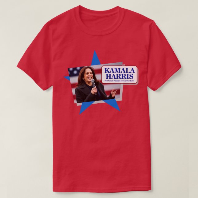 Camiseta Kamala 2024 29 (Frente do Design)