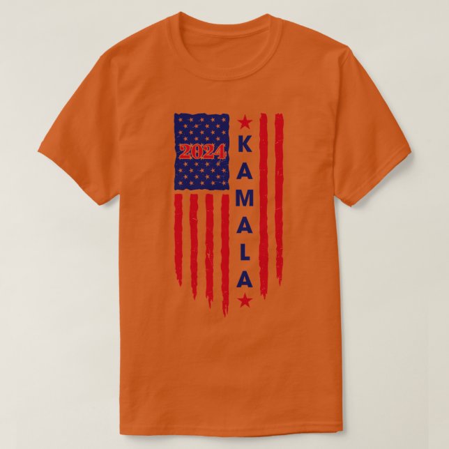 Camiseta Kamala 2024 4 (Frente do Design)