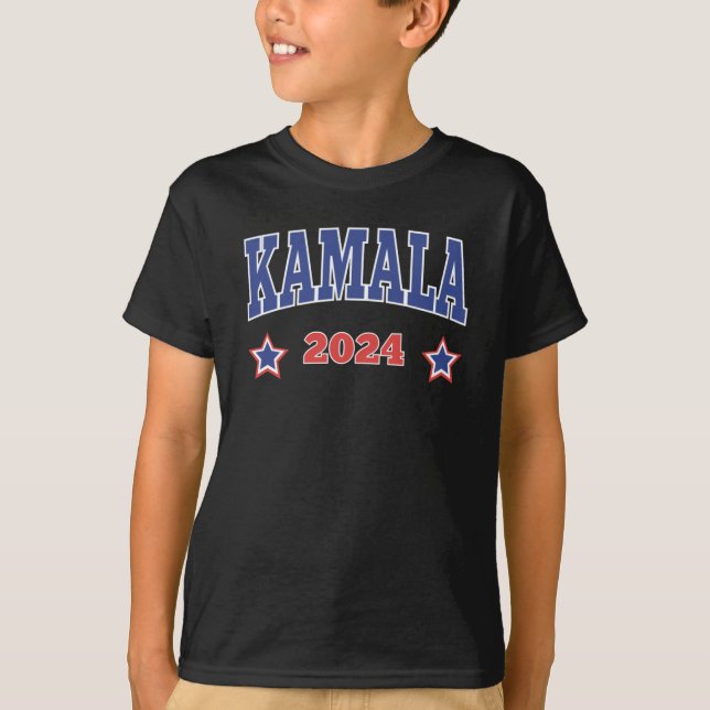 Camiseta Kamala 2024 Sticker (Frente)