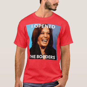 Camiseta Kamala Abriu Fronteiras