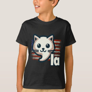 Camiseta Kamala Cat Usa Sinalizador Político