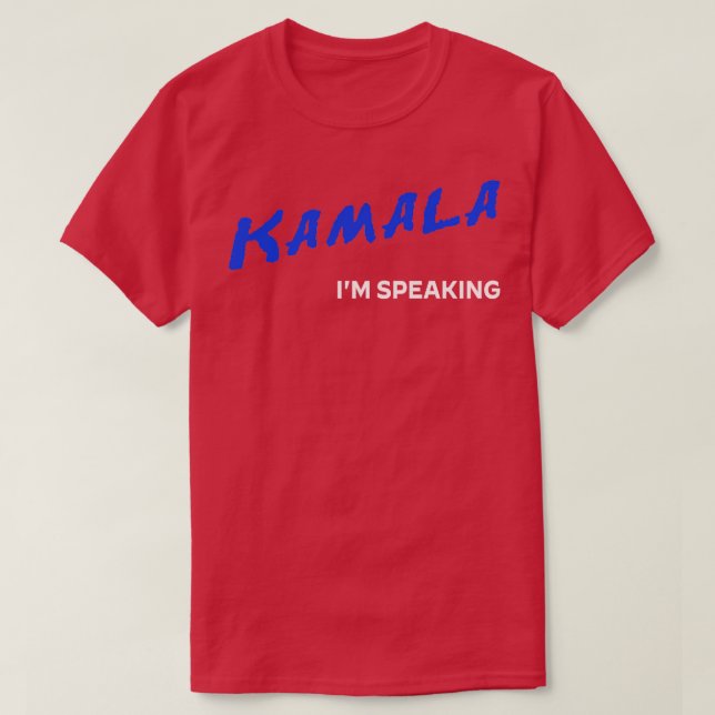 Camiseta Kamala DARE Im Speaking HARRISWALZ 2024 TShirt (Frente do Design)