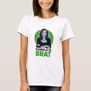 Camiseta Kamala é Brat Funny Sarcastic