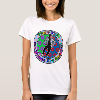 Camiseta Kamala é mais inteligente, as mulheres são mais in