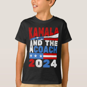 Camiseta Kamala E O Treinador Cat Lady Election 2024