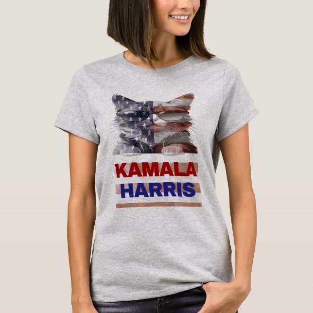 Camiseta Kamala Harris. (Frente)