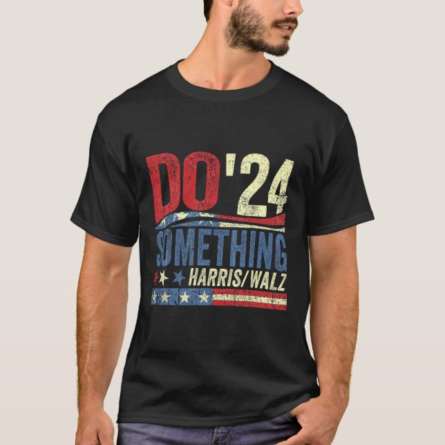Camiseta Kamala Harris 2024 Eleição - Michelle Obama Faça I (Frente)