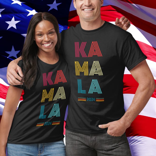 Camiseta Kamala Harris 2024 Eleição Presidencial (Criador carregado)