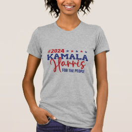 Camiseta Kamala Harris 2024 - Para o Desenho da Campanha Pe