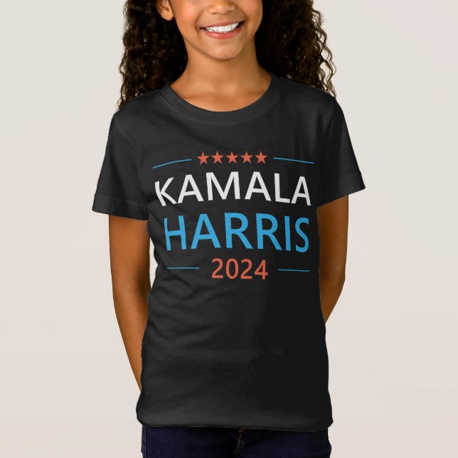 Camiseta Kamala Harris 2024 para o Presidente (Frente)