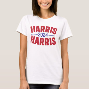 Camiseta Kamala Harris 2024 para o Presidente Vote Tim Walz