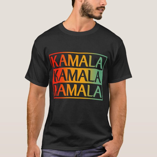 Camiseta Kamala Harris 2024 Para Presidente (Frente)