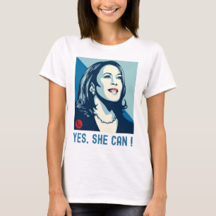 Camiseta Kamala Harris 2024 Sim ela pode
