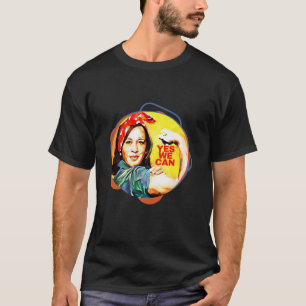 Camiseta Kamala Harris 2024 Sim Podemos Patriótico American
