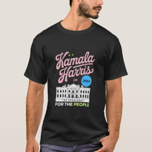 Camiseta Kamala Harris 2024 Voto Social Democrata Azul