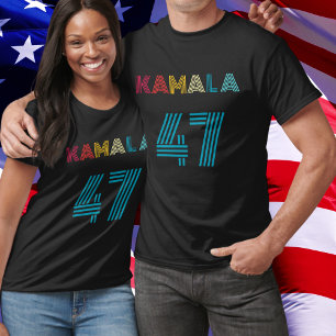 Camiseta Kamala Harris 47. º Presidente EUA América 2024