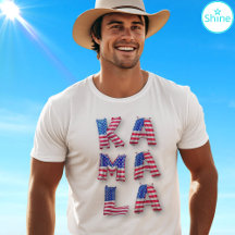 Kamala Harris Apoiador dos EUA Bandeira Alphabets