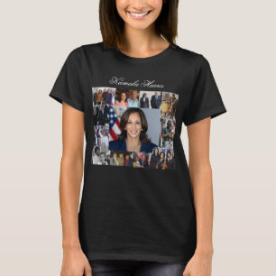 Camiseta Kamala Harris Collage Basic T-Shirt