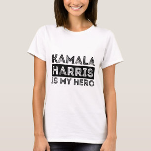 Camiseta Kamala Harris é o meu herói - Presidente 2024