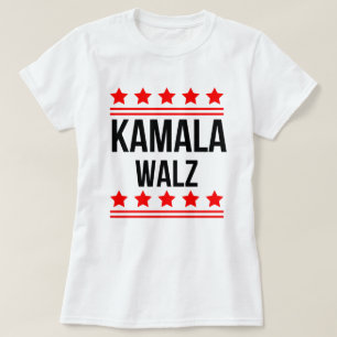 Camiseta Kamala Harris E Tim Walz 2024