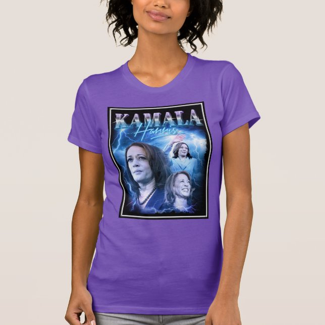 Camiseta Kamala Harris Estilo Retroativo dos anos 90 (Frente)