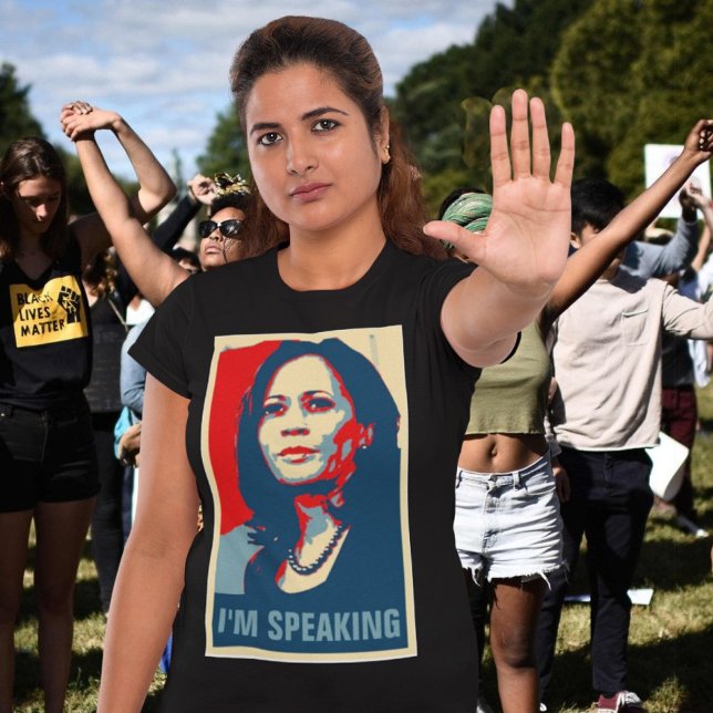 Camiseta Kamala Harris, ESTOU FALANDO T-Shirt (Criador carregado)