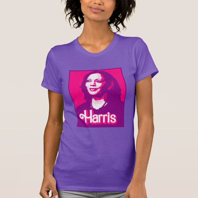 Camiseta Kamala Harris Fan Pink (Frente)