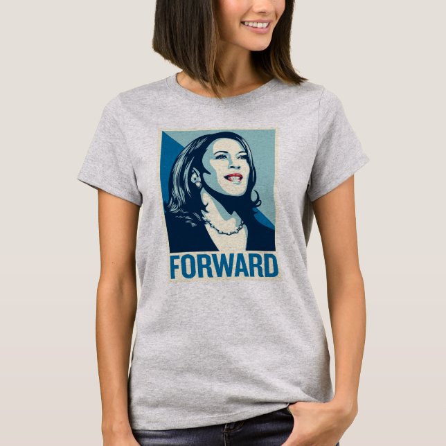 CAMISETA KAMALA HARRIS FORWARD (Frente)