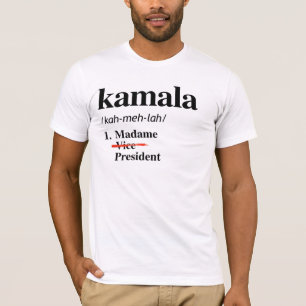 Camiseta Kamala Harris Madame Vice Presidente