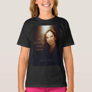 Camiseta Kamala Harris. O Sonho Americano pertence a todos 