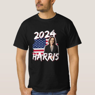 Camiseta Kamala Harris para a eleição do Presidente dos EUA