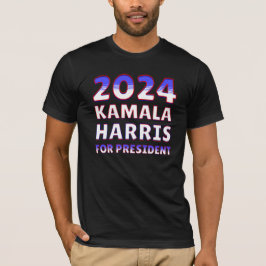 Camiseta Kamala Harris para o Presidente 2024