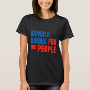 Camiseta Kamala Harris Para O Presidente Americano Pessoas 