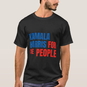 Camiseta Kamala Harris Para O Presidente Americano Pessoas