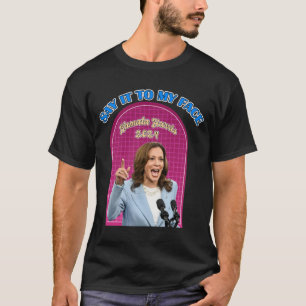Camiseta Kamala Harris Para O Presidente - Roupa Das Eleiçõ