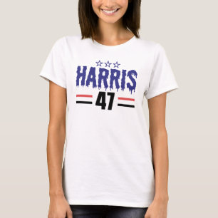 Camiseta Kamala Harris para o Presidente Votação 2024 Tim W