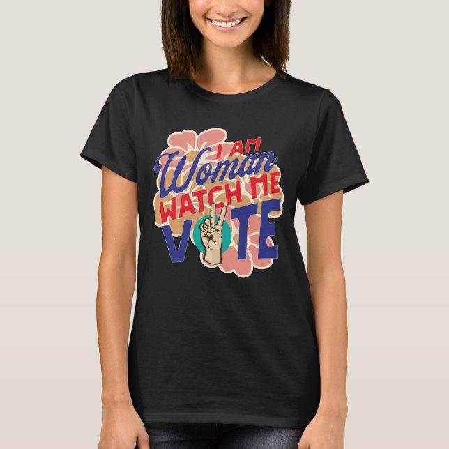Camiseta Kamala Harris para o Presidente Votação 2024 Tim W (Frente)