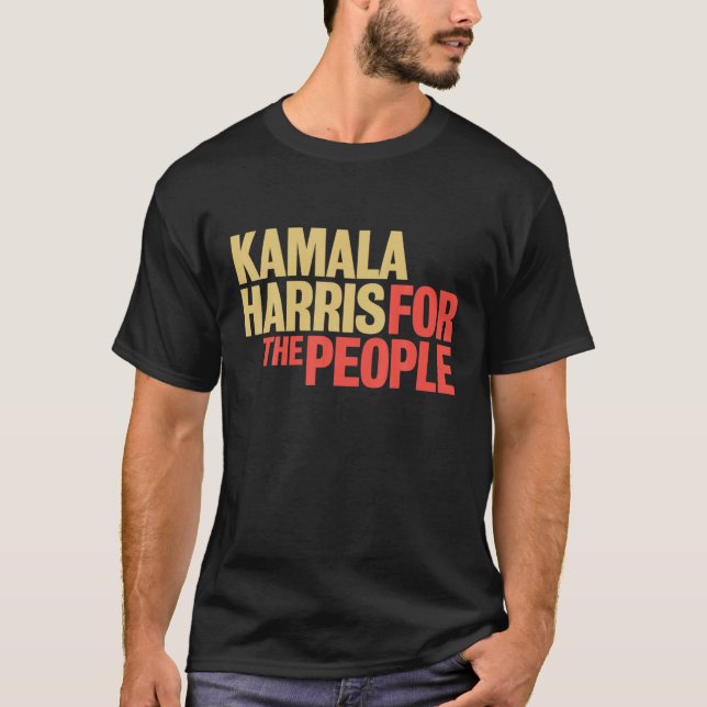 Camiseta Kamala Harris para o vice-presidente Pessoas 2020  (Frente)