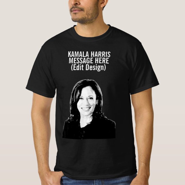 Camiseta Kamala Harris personalizado (Frente)