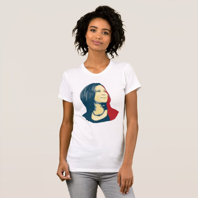 Camiseta Kamala Harris Portrait (Frente Completa)